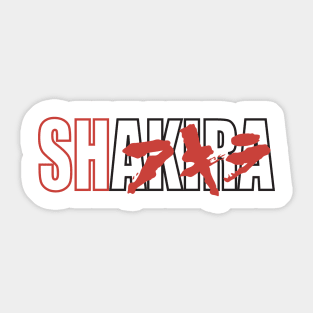 SH AKIRA Sticker